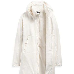 The North Face Gardenia White Shelbe Raschel Fleece Hooded Collar Parka